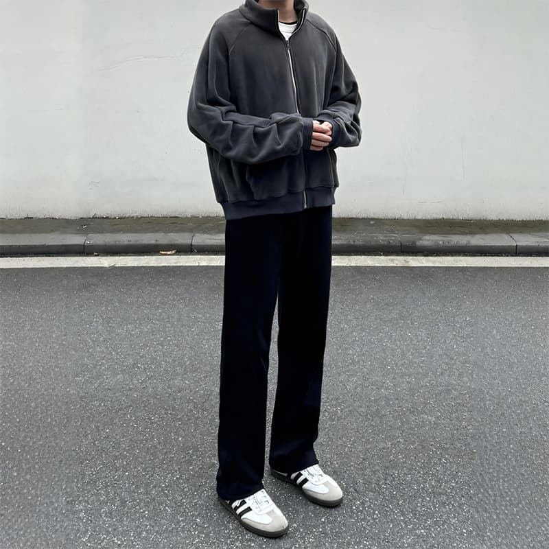 【メンズ】スウェットパンツ ゆったりリラックスワイドスウェットパンツ