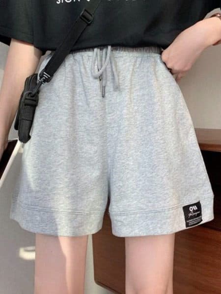 【レディース】スウェットパンツ スウェットパンツ ゆったりリラックスハーフパンツ