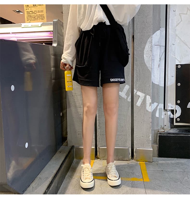 【レディース】スウェットパンツ ゆるふわリラックスショートパンツ
