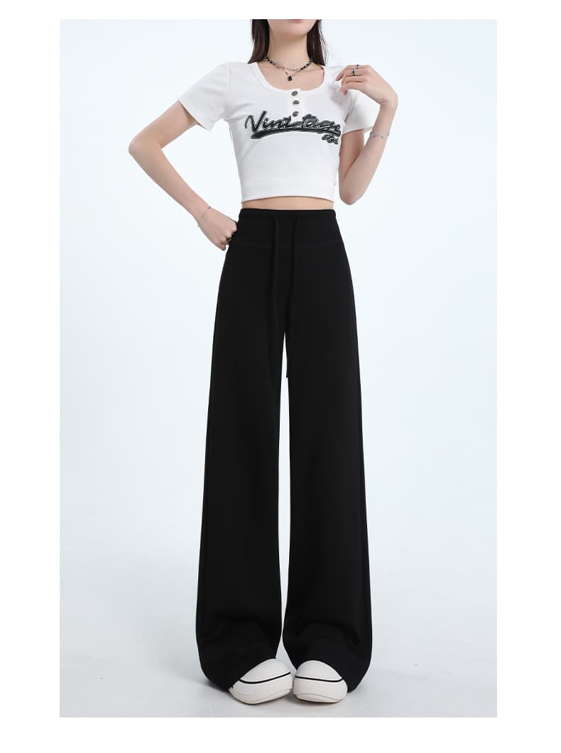 【レディース】スウェットパンツ リラックスフレアスウェットパンツ