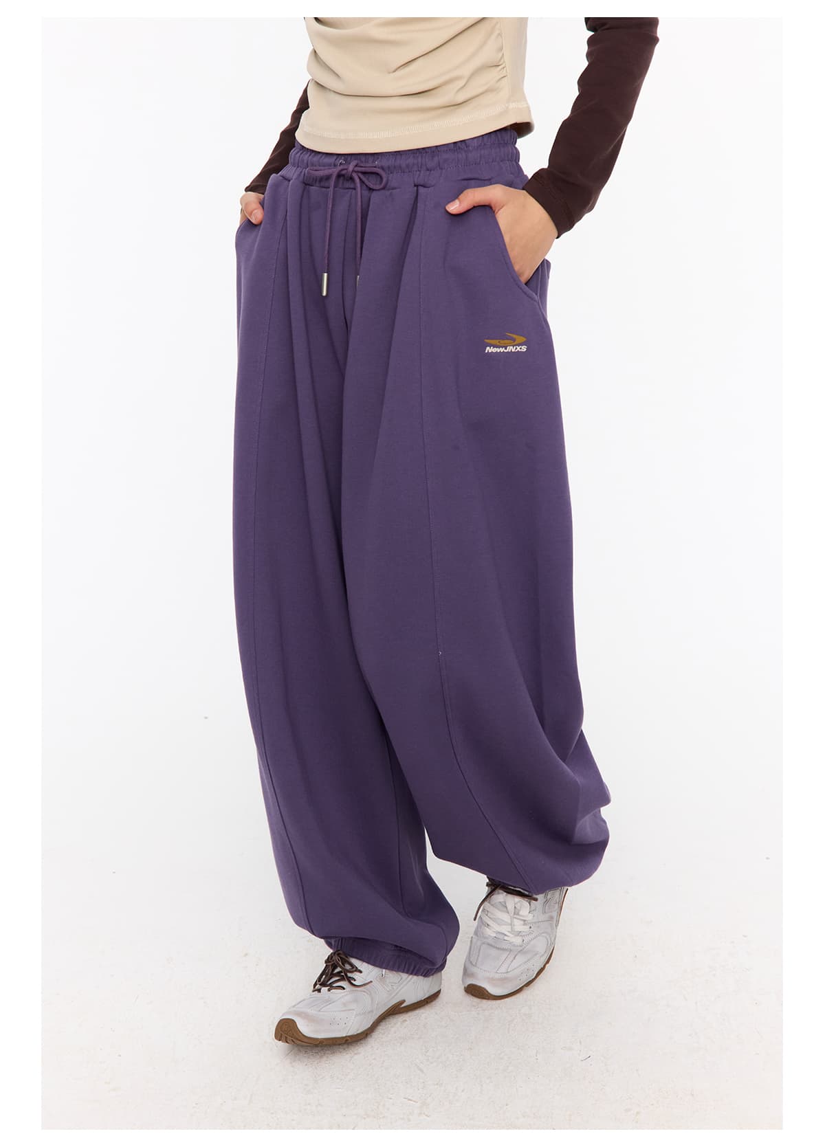 【メンズ】スウェットパンツ スウェットパンツ ゆったりリラックスワイドパンツ