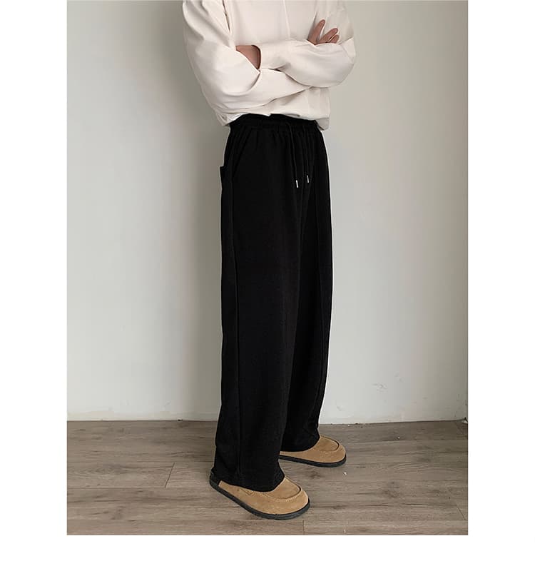 【メンズ】スウェットパンツ スウェットパンツ ゆったりリラックスワイドパンツ