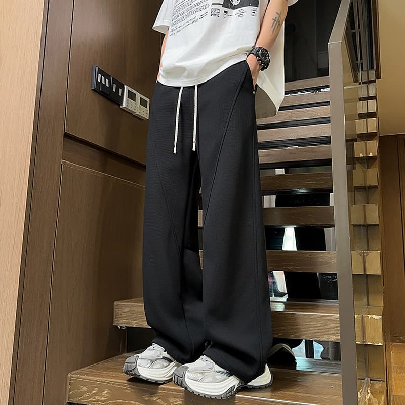 【メンズ】スウェットパンツ スウェットパンツ 快適リラックスワイドパンツ